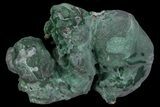 Botryoidal Malachite Crystal Formation - Congo #67450-1